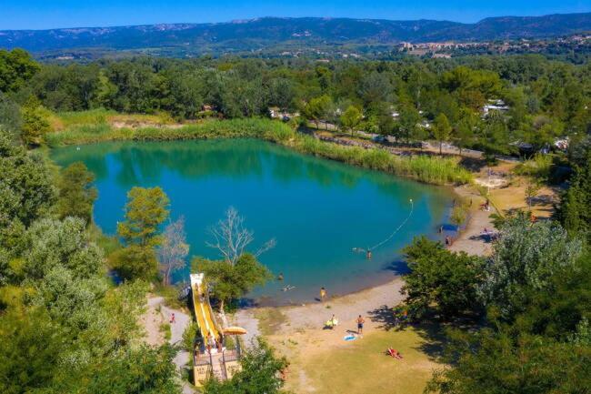 Camping Homair Domaine Des Iscles Mobil-Home Climatise La Roque-d'Antheron Exterior foto